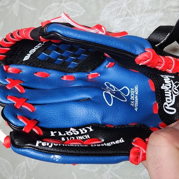 Rawlings Kids Baseball Glove - Picture 3 of 7